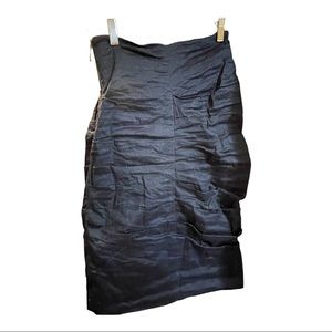 Navy Nicole Miller Artelier Skirt - like new!